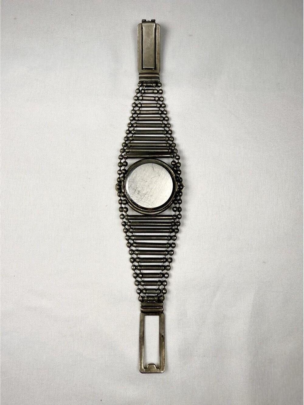 Vintage Zeemex Women’s Watch Wristwatch Silver Color - Picture 3 of 4